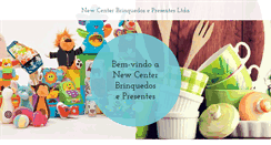 Desktop Screenshot of newcenterbrinquedos.com.br