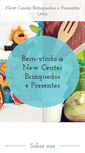 Mobile Screenshot of newcenterbrinquedos.com.br